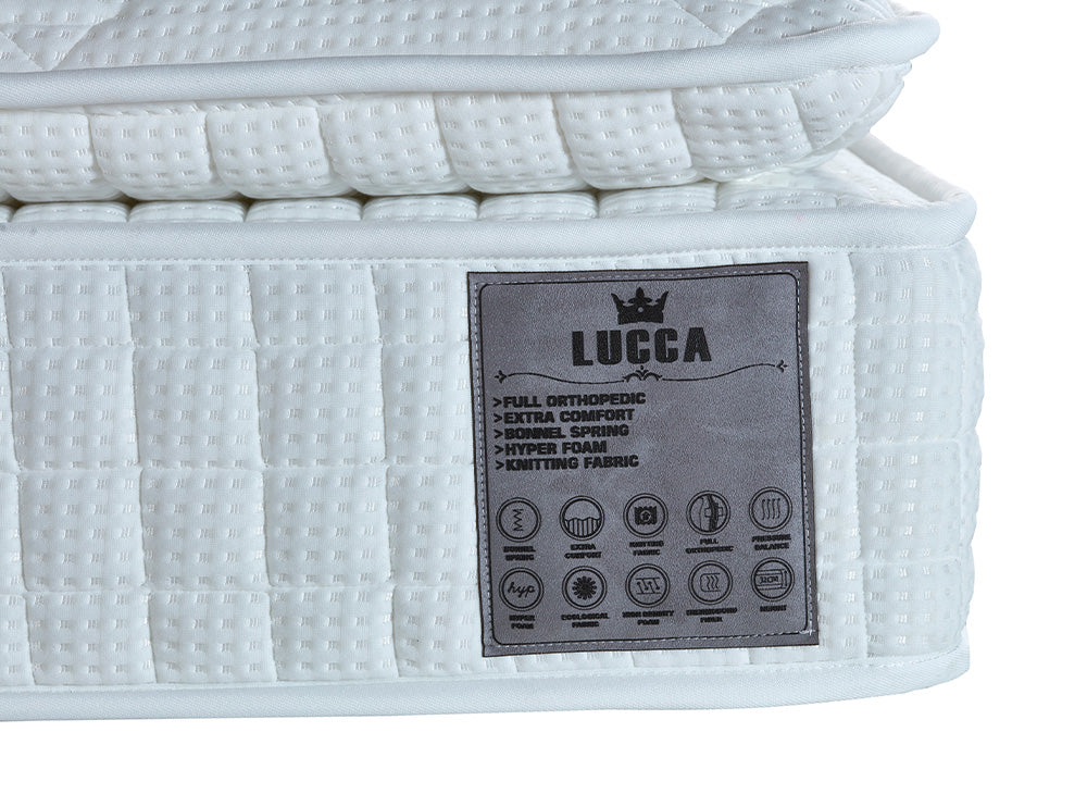 Matratze Lucca Vollorthopädisch inkl. Topper Breite von 90 cm bis 180 cm und Höhe 30 cm - Image 4