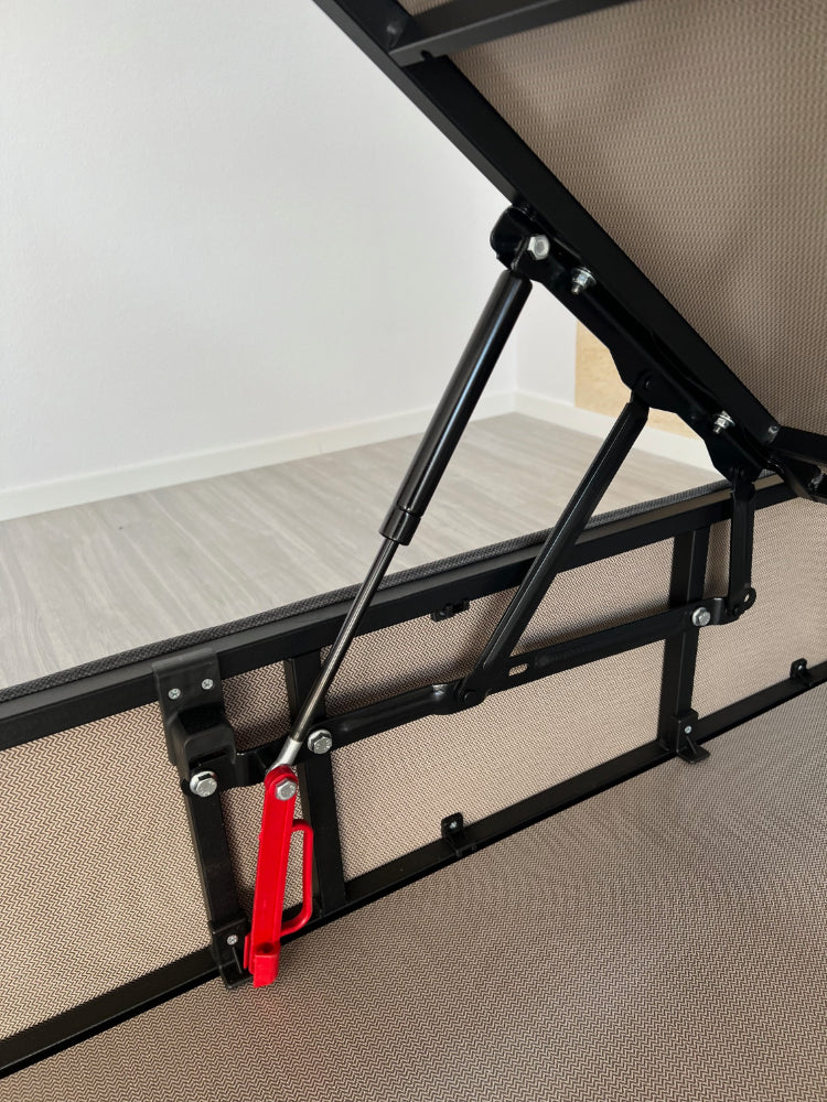 Boxspringbett Sheraton Cremeweiß Voll-orthopädisches Komfortbett mit Bettkasten, Stauraum, inkl. kostenlose Lieferung und Montage, inkl. Beleuchtung und integrierten Steckdosen im Kopfteil - Image 15