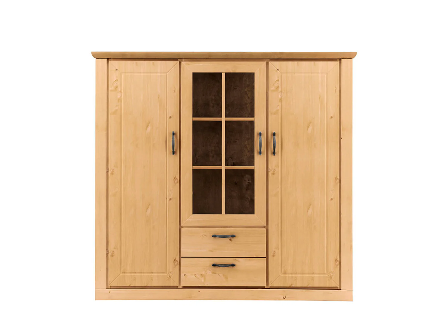 Esszimmer Highboard Adela 3-türig mit Schublade aus Kiefer massiv B/H/T 144 x 135 x 42 cm - Image 3