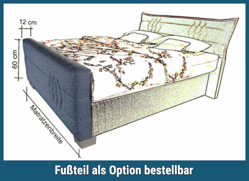 Boxspringbett KS Harmonie E, Elektrisches Komfortbett mit Motor, inkl. Lieferung und Montage - Image 10