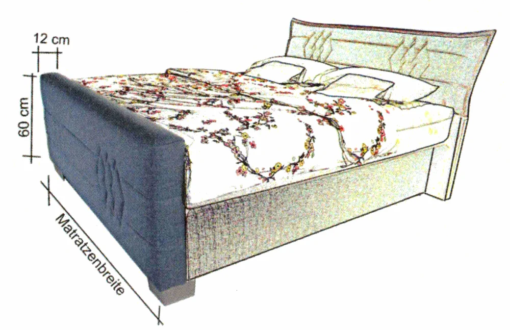 Boxspringbett KS Sevilla, Komfortbett, inkl. Lieferung und Montage - Image 7