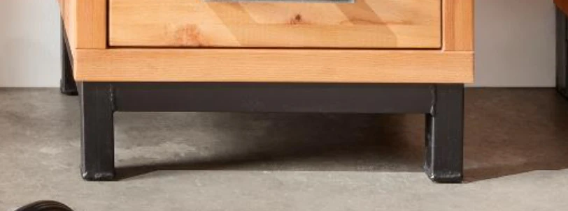 Garderobenkommode Brest Wildeiche/ Kernbuche massiv mit 2 Schubladen B/H/T 50 x 50 x 38 cm - Image 3