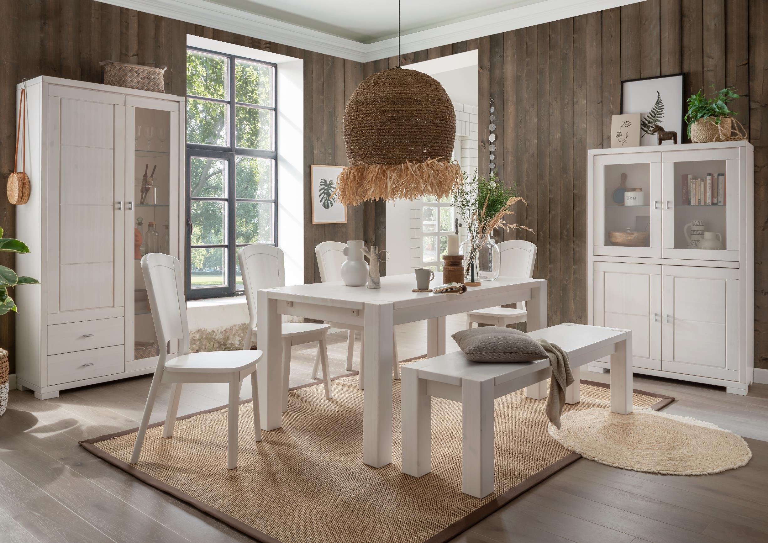 Infantil Vita Esszimmertisch Kiefer massiv Breite 140/160/180 cm x T 90 cm - Image 3