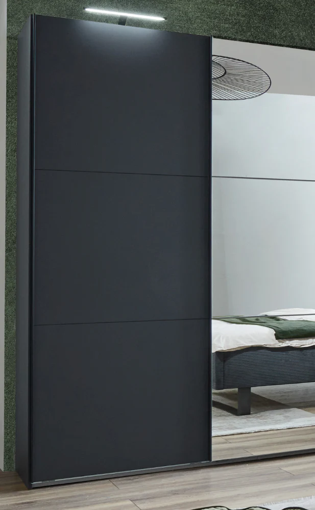 Schwebetürenschrank Amsterdam mit Spiegel B/H/T ca. 250/300 x 216 x 65 cm - Image 4