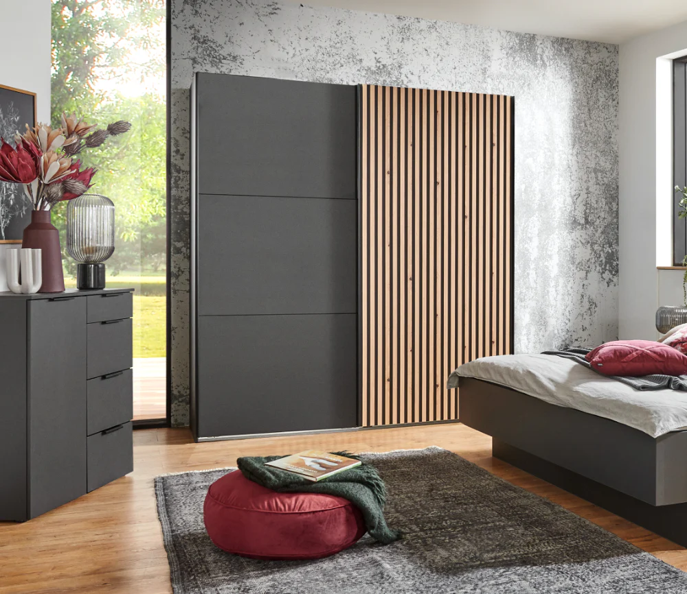 Schwebetürenschrank Ancona B/H/T ca. 200/250/300 x 216 x 65 cm - Image 3