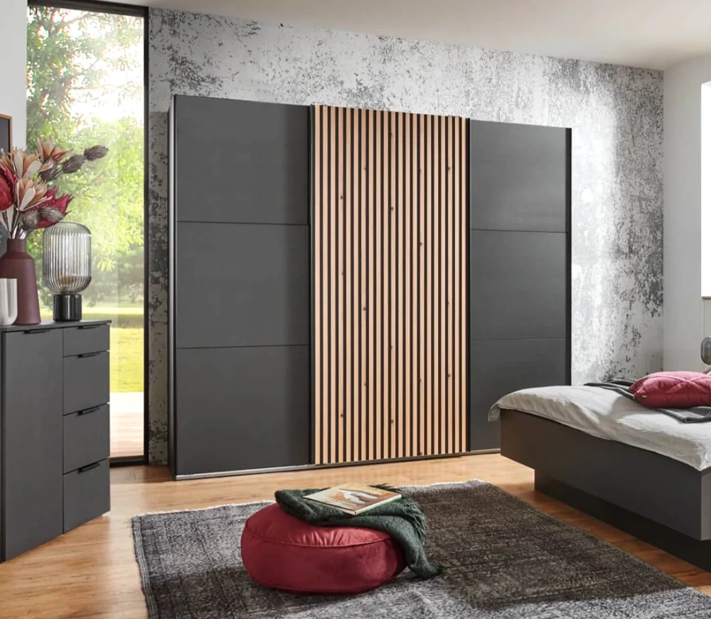 Schwebetürenschrank Ancona B/H/T ca. 200/250/300 x 216 x 65 cm - Image 4