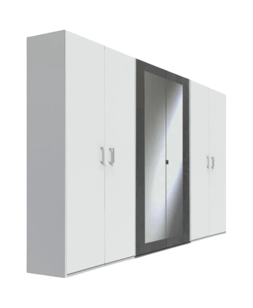 Drehtürenschrank Angie mit Spiegel B/H/T ca. 225/270 x 208 x 58 cm - Image 12