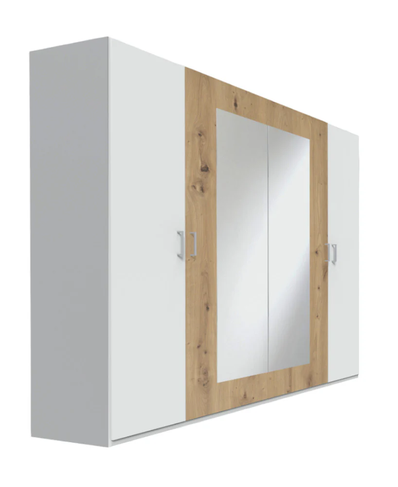 Drehtürenschrank Angie mit Spiegel B/H/T ca. 225/270 x 208 x 58 cm - Image 5