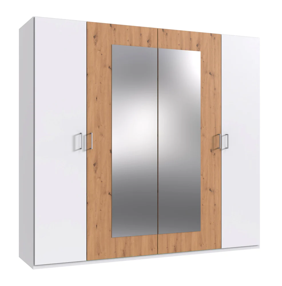 Drehtürenschrank Angie mit Spiegel B/H/T ca. 225/270 x 208 x 58 cm - Image 6