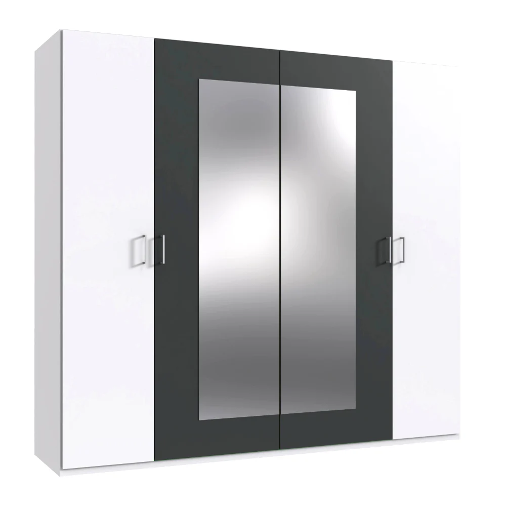 Drehtürenschrank Angie mit Spiegel B/H/T ca. 225/270 x 208 x 58 cm - Image 8