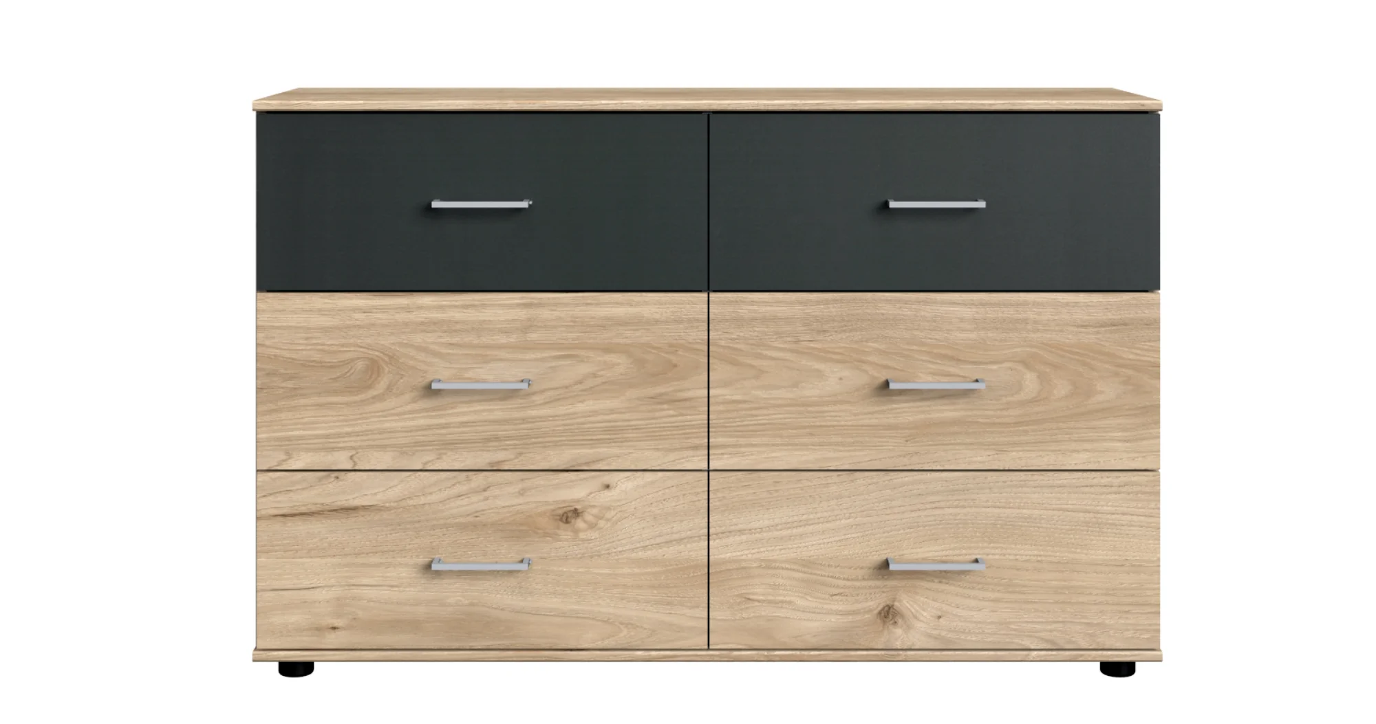 Wimex Schubkastenkommode Angie mit 6 Schubkästen B/H/T 130 x 83 x 41 cm - Image 5