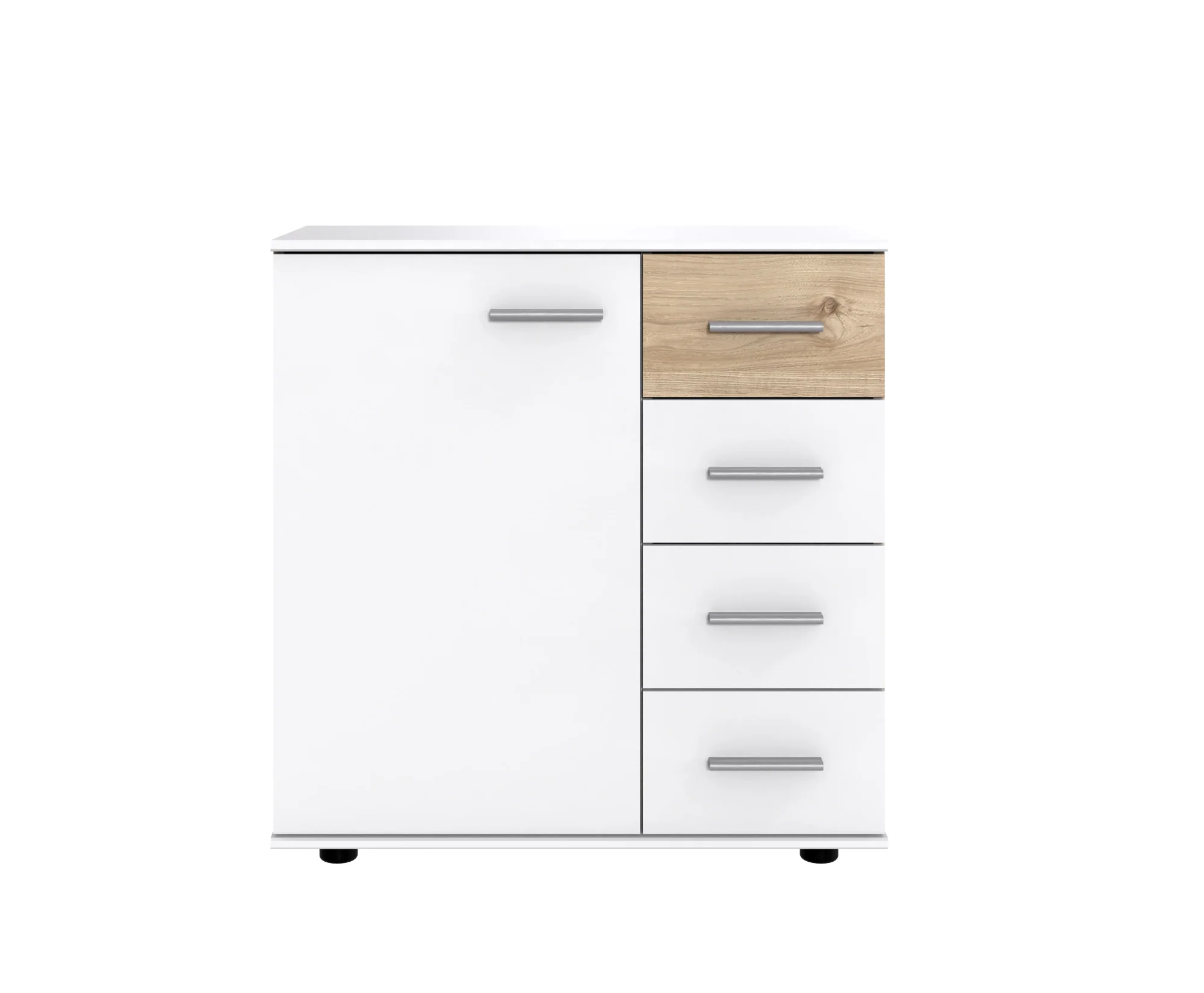 Wimex Kombikommode Budapest mit 1 Tür und 4 Schubladen B/H/T ca. 81 x 83 x 41 cm - Image 5