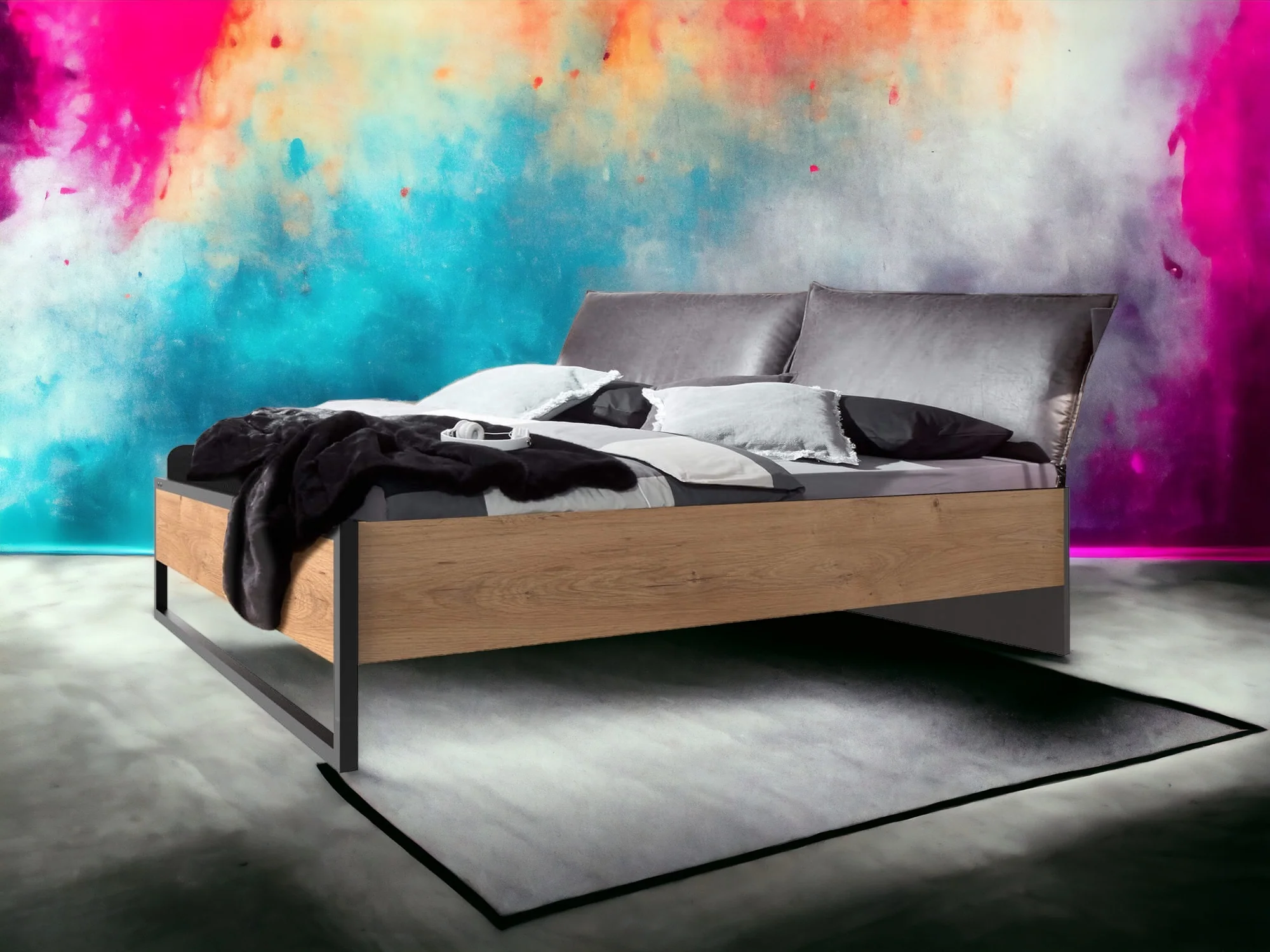 Wimex Futonbett Detroit höhenverstellbar mit/ohne Polster 160/180 x 200 cm - Image 3