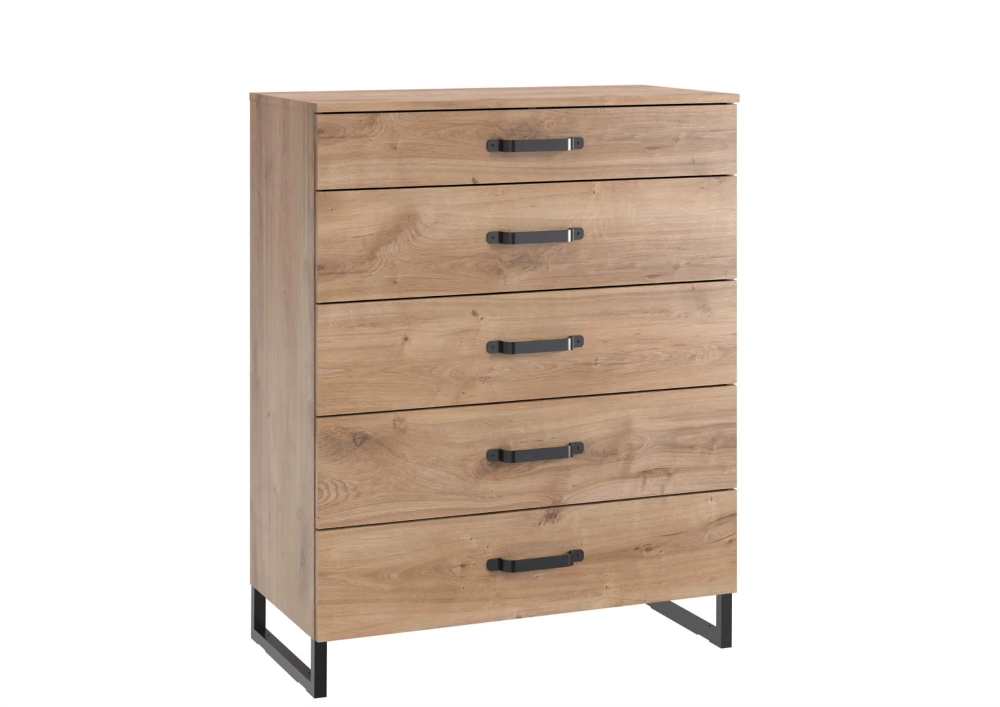 Wimex Schubkastenkommode Detroit mit 5 Schubladen B/H/T ca. 81 x 92 x 41 cm - Image 4