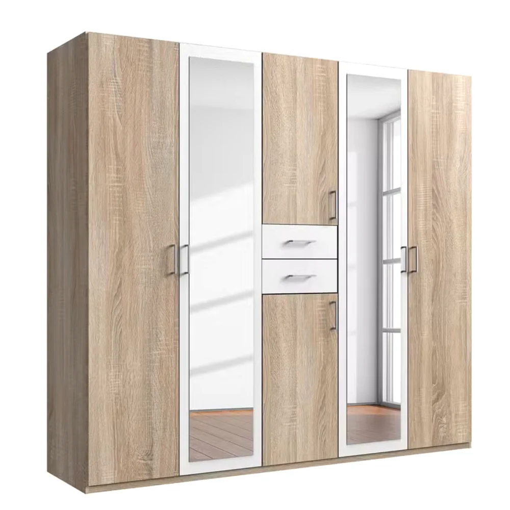 Drehtürenschrank Diver mit Spiegel und Schubladen B/H/T ca. 225/270 x 208 x 58 cm - Image 16