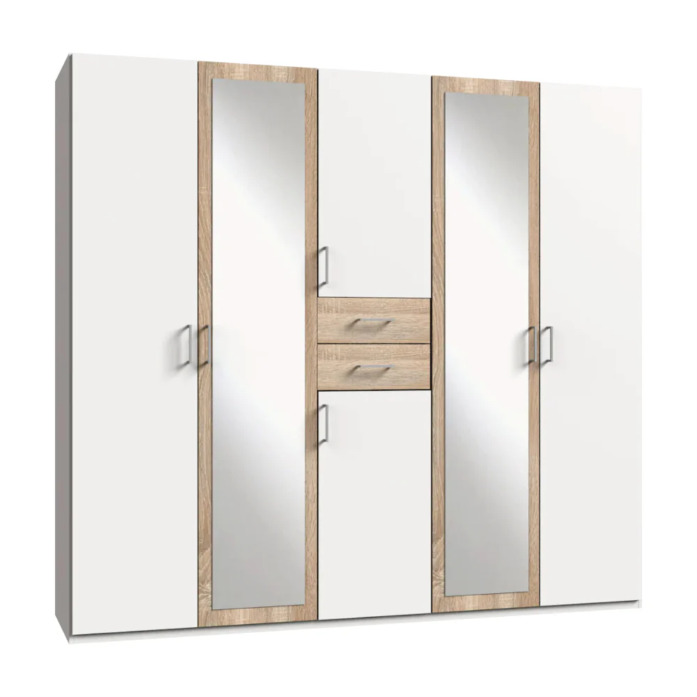 Drehtürenschrank Diver mit Spiegel und Schubladen B/H/T ca. 225/270 x 208 x 58 cm - Image 18