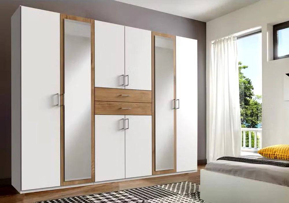 Drehtürenschrank Diver mit Spiegel und Schubladen B/H/T ca. 225/270 x 208 x 58 cm - Image 3