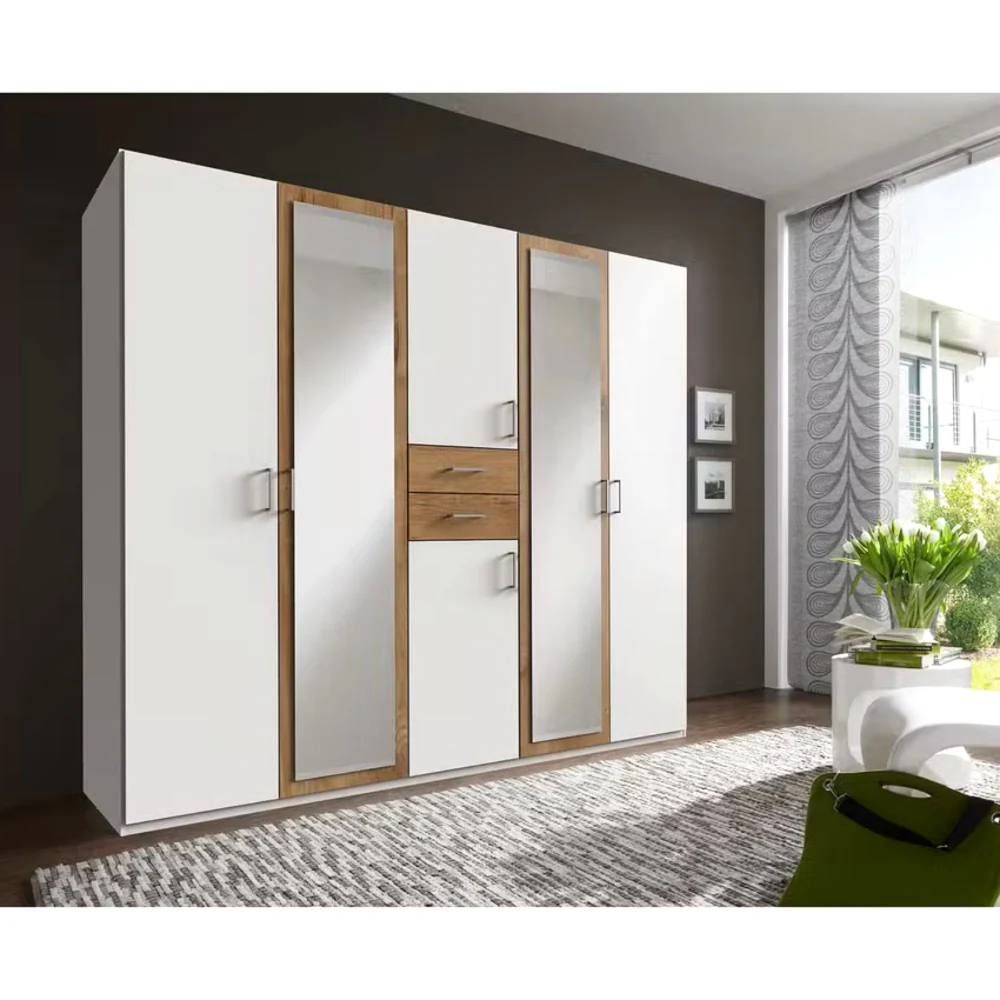 Drehtürenschrank Diver mit Spiegel und Schubladen B/H/T ca. 225/270 x 208 x 58 cm - Image 5