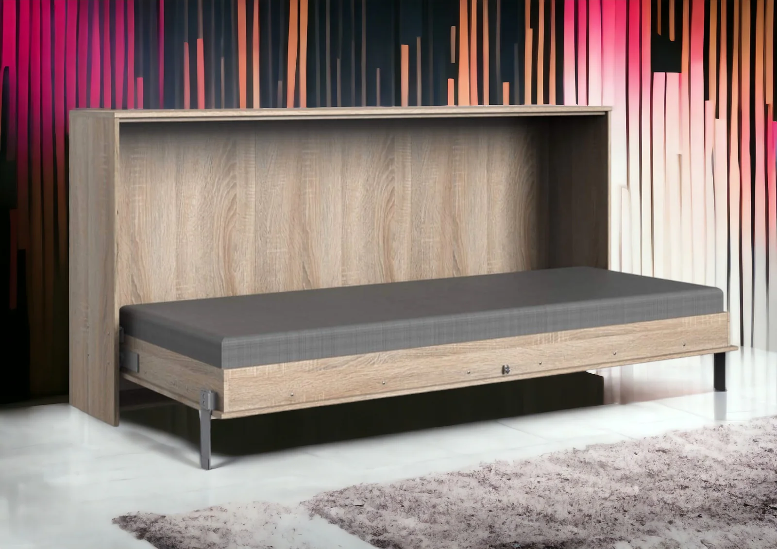 Wimex Klappbett Juist Horisontal Breite ca. 140 cm x 200 cm (Aufstellmaß B/H/T ca. 212 x 154 x 43 cm) - Image 5