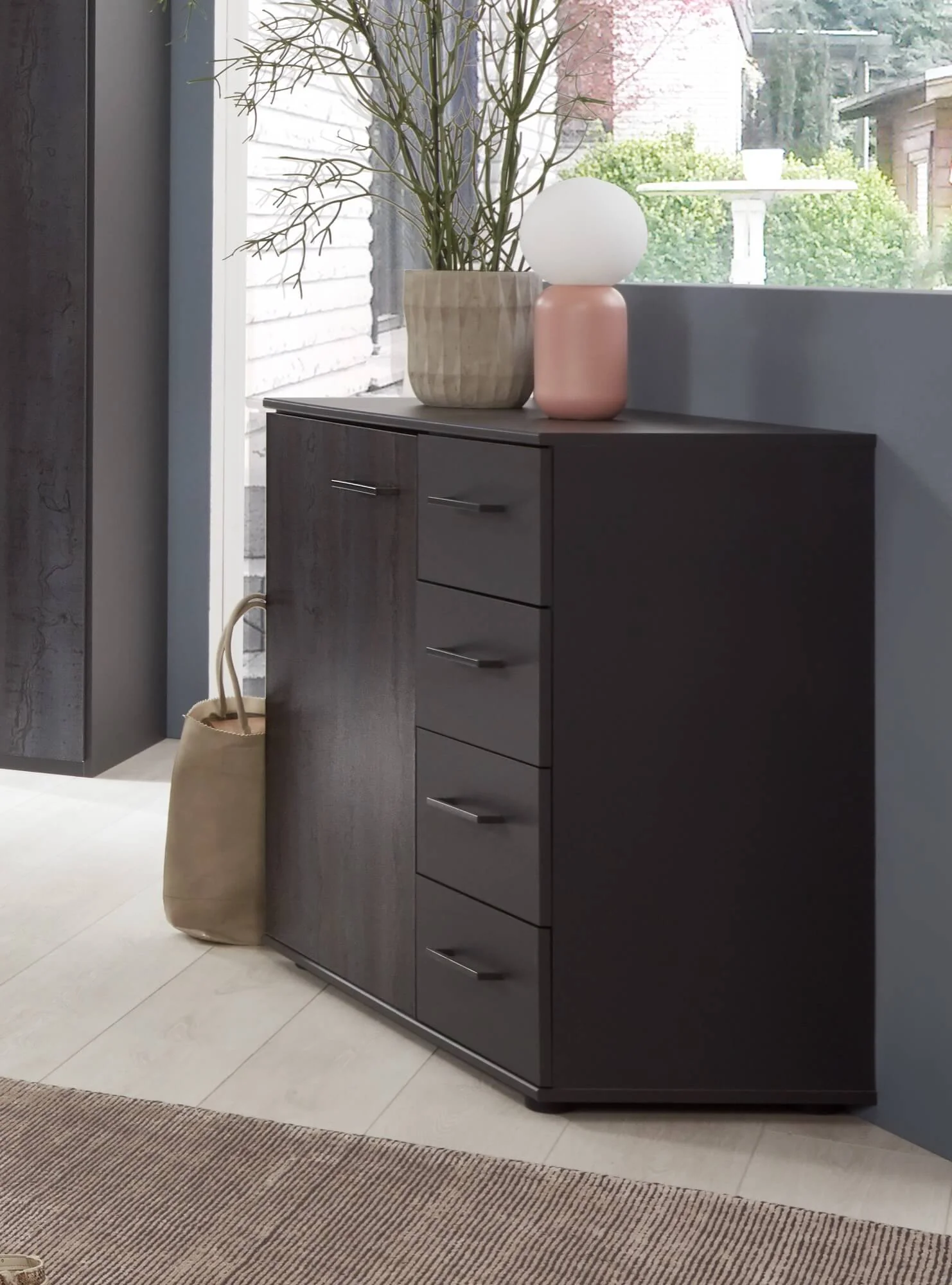 Wimex Kombikommode Kopenhagen mit 2 Türen und 4 Schubladen B/H/T ca. 130 x 83 x 41 cm - Image 3