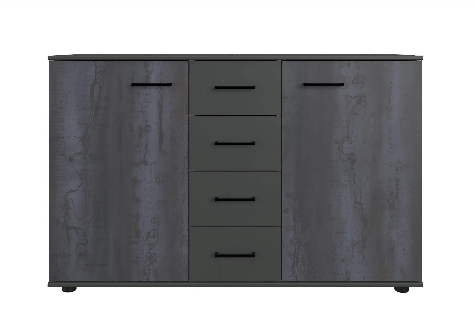 Wimex Kombikommode Kopenhagen mit 2 Türen und 4 Schubladen B/H/T ca. 130 x 83 x 41 cm - Image 5