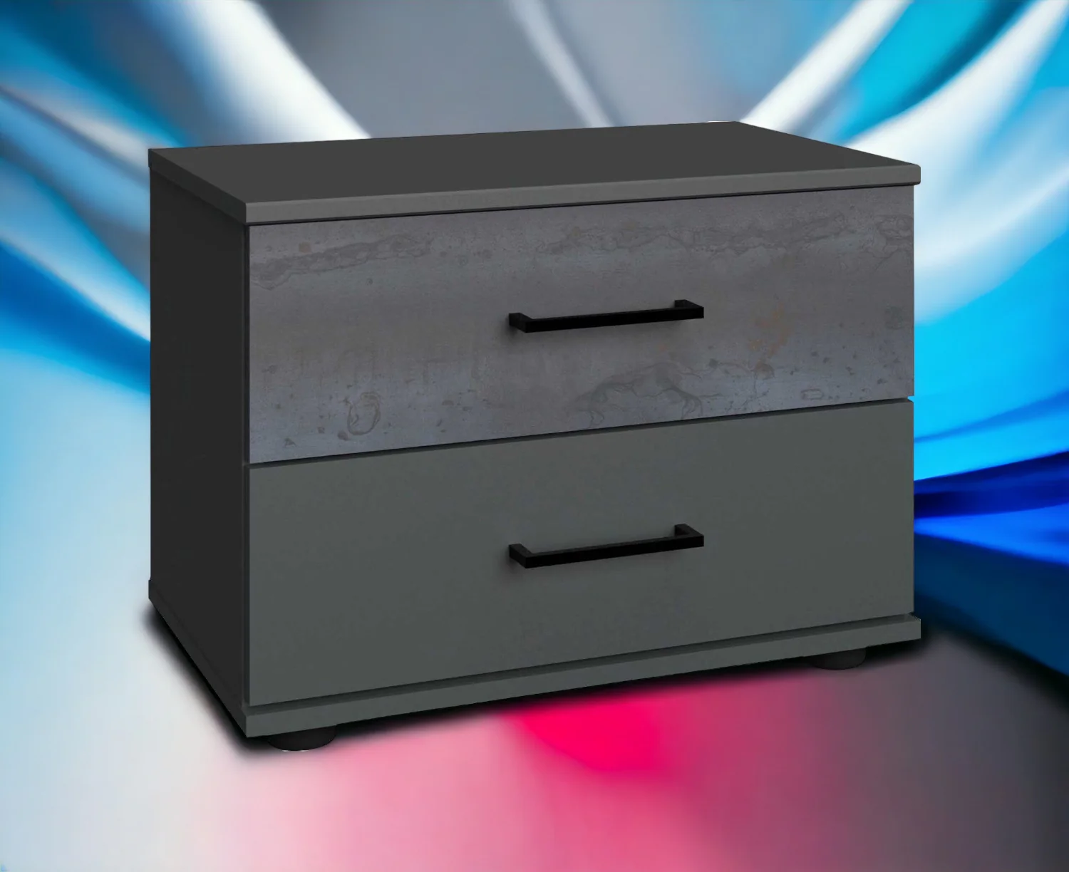 Wimex Nachtschrank Kopenhagen mit 2 Schubladen B/H/T ca. 52 x 40 x 38 cm - Image 3