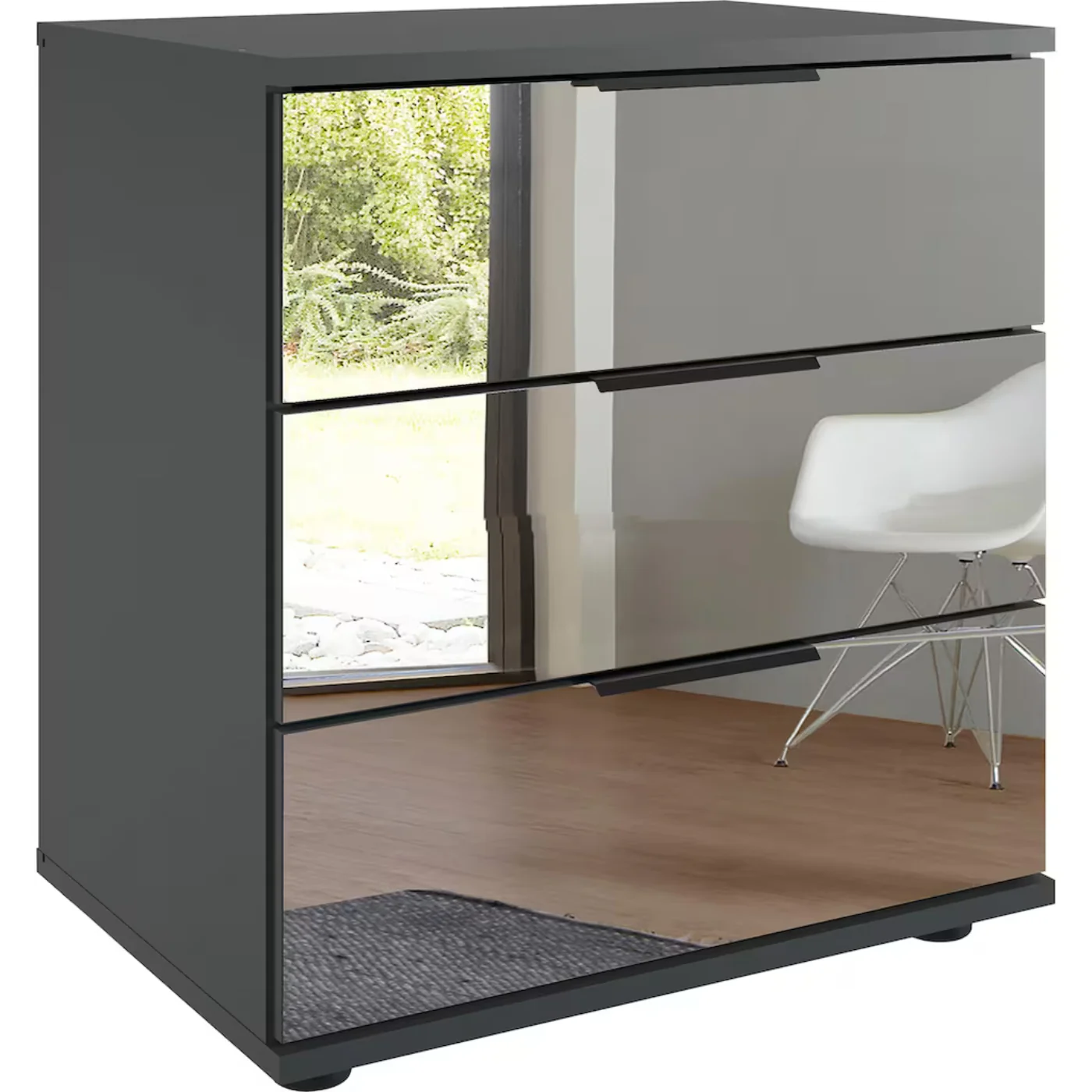 Wimex Nachtschrank Saigon mit 3 Schubladen B/H/T ca. 52 x 58 x 38 cm - Image 3