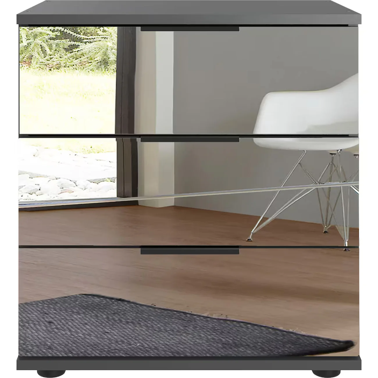 Wimex Nachtschrank Saigon mit 3 Schubladen B/H/T ca. 52 x 58 x 38 cm - Image 7