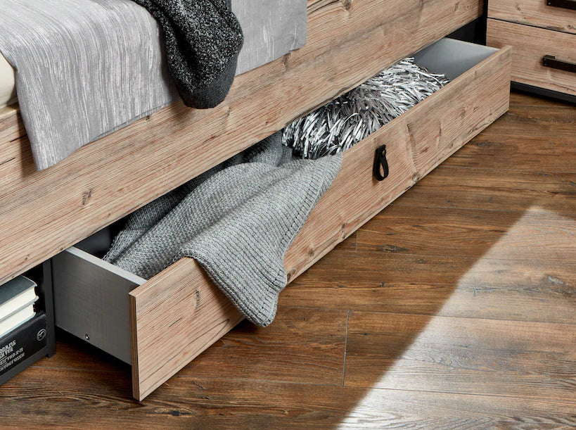 Wimex Futonbett Stockholm inkl. Bettschubkästen 160/180 x 200 cm - Image 4