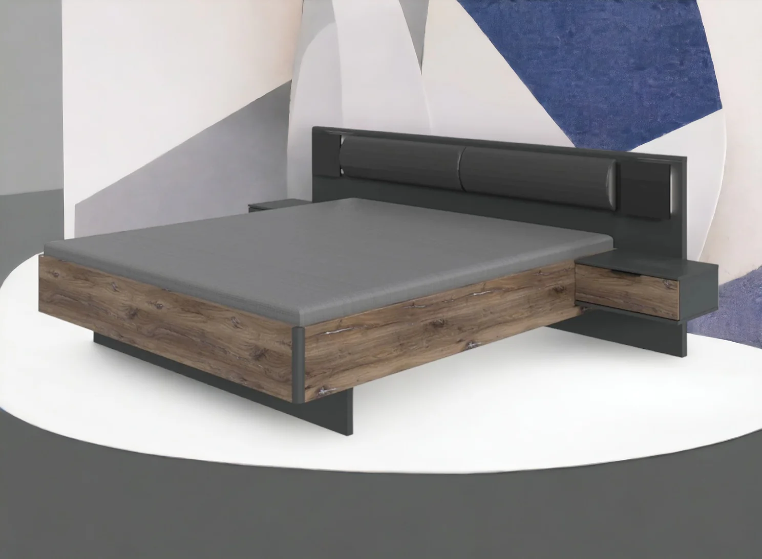 Wimex Futonbett Valencia Breite 160/180 x 200 cm inkl. Beleuchtung, inkl. Nachtschränke - Image 19